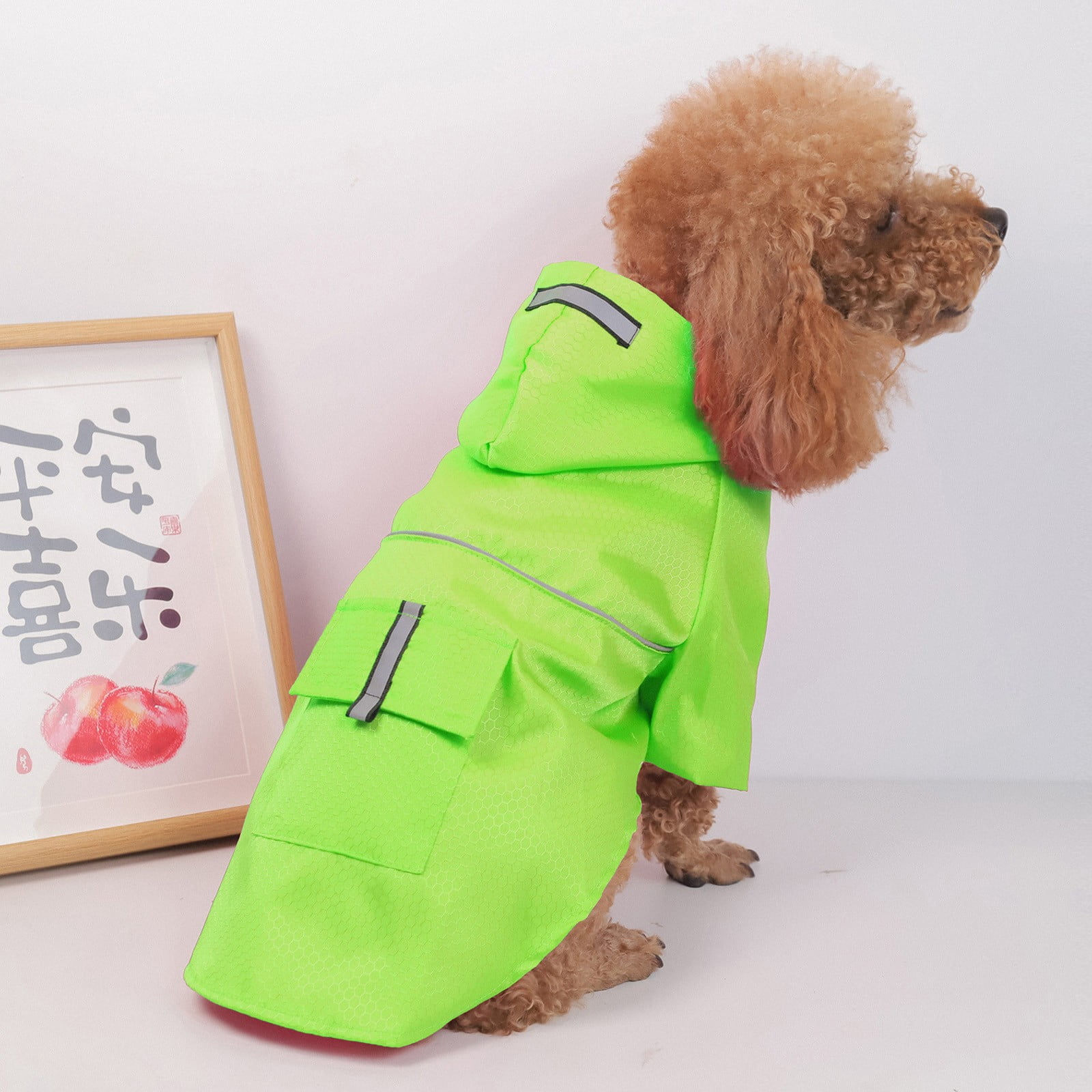 Dog raincoat Red Dingo Perfect Fit Black 60 cm black