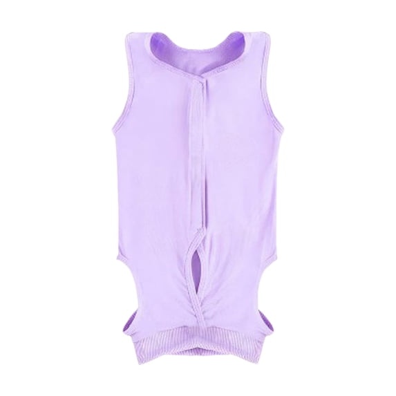 Pet Recovery Suit Soft Post-Operative Protective Garment Alternative to E-Collar for Cats and Dogs