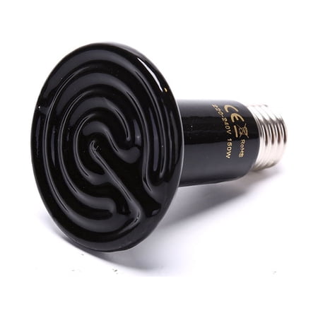 Pet Reptile Far Infrared Ceramic Heating Lamp Heat Emitter Light Bulb