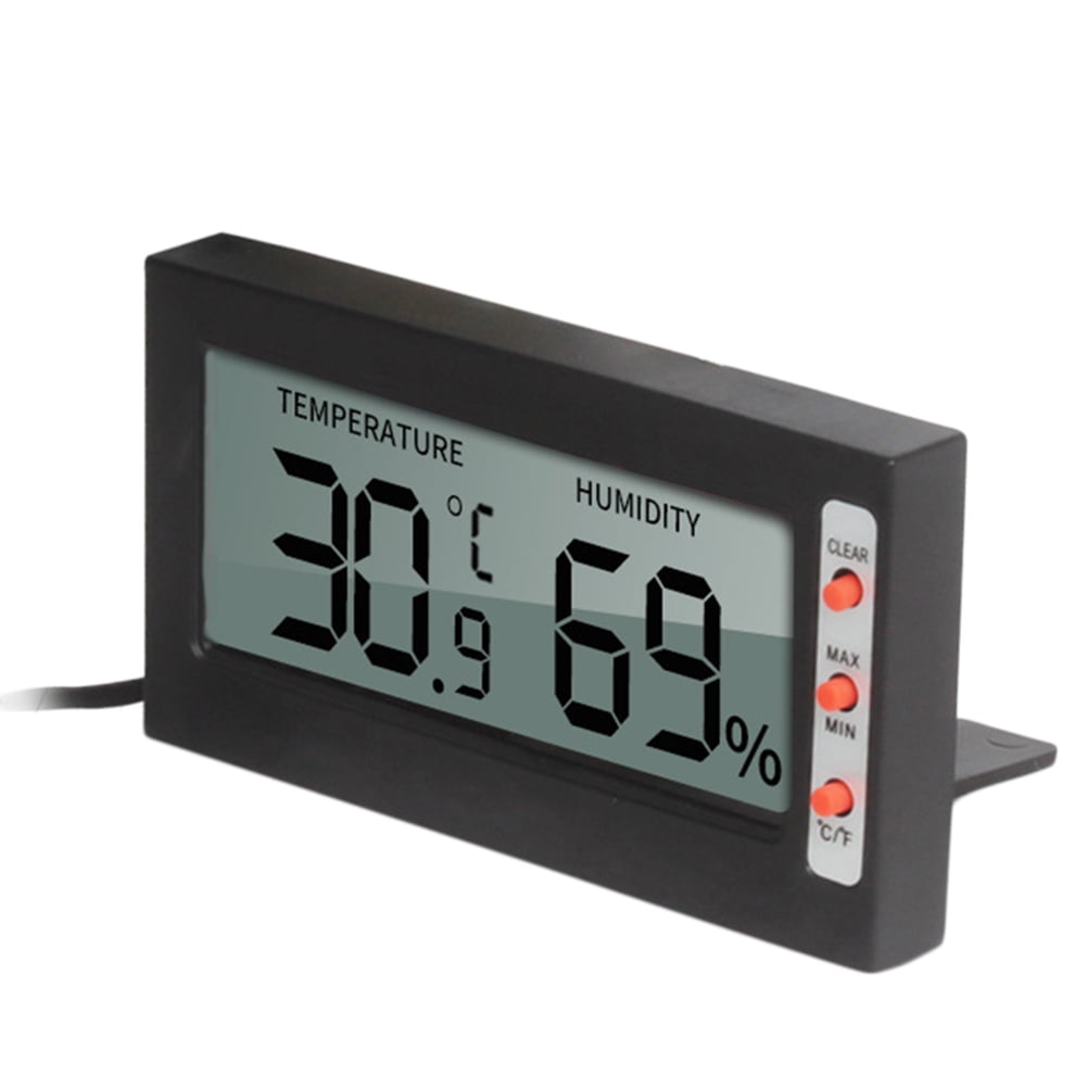 Pet Reptile Thermometer Hygrometer for Lizard Gecko Snake Turtle