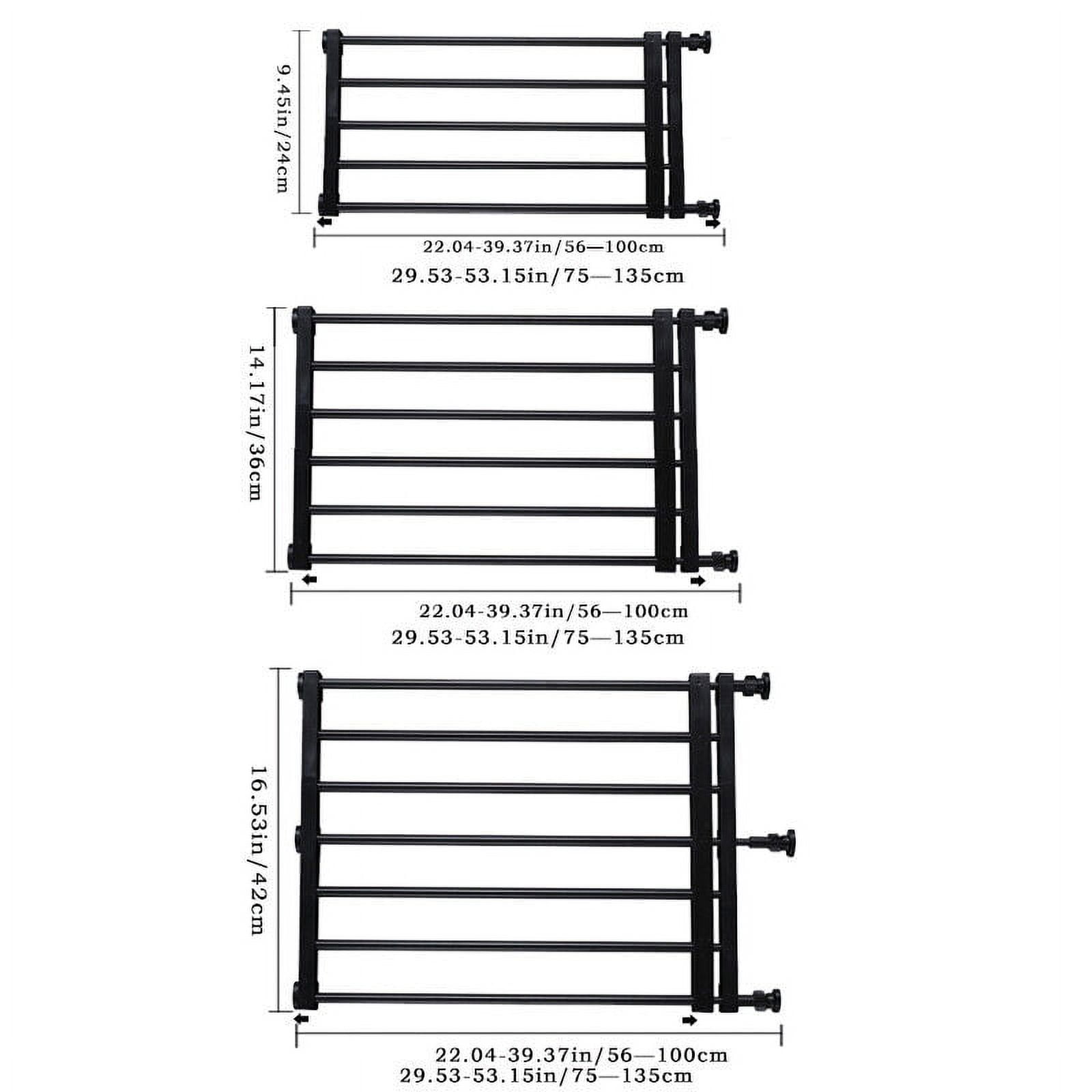 Pet Retractable Small Baby Barrier Door Stair Fence Guard Indoor Dog