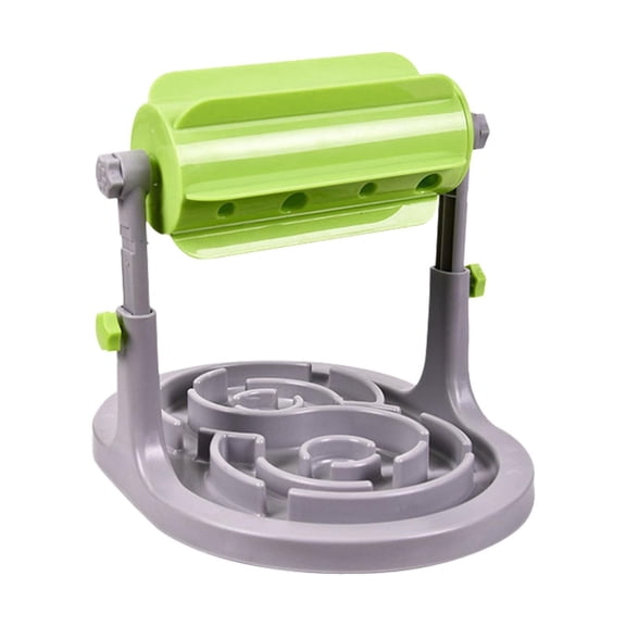 Pet Roller Slow Feeder Bowl Interactive Puzzle Dog Cat Slow Eating Bowl Anti Choke Roller Design Healthy Eating Pet Food Bowl for Dogs Cats Large Capacity