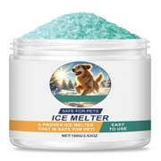 Pet Safe Ice Melt Safe For Concrete,Pet-Friendly Ice Melt,Snow Salt Ice Melt Pet Friendly, Green Salt For Snow And Ice Removal,Salt For Snow And Ice Removal Sidewalk Salt, Driveway Salt,Snow Melt,1Pcs