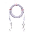 thumbnail image 1 of Outdoor Dog Freedom, Tie-Out Cable With Galvanized Steel Wire Rope Ensures Chew Proof Durability And Rust-Resistance, Perfect For Safe Enclosures Up To 17 Feet, 1 of 5