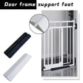 thumbnail image 1 of Pet Safety Gate Anti-Trip Ramp Guard Doorway Threshold Protector for Pressure Mounted Dog Gates Base Plate Support Foot Anti-Stumble Floor Guide for Cat Dog & Baby, 1 of 7