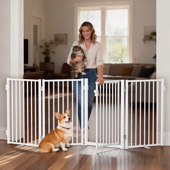 Pet Safety Gate, Dog Playpen Gate