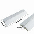 thumbnail image 1 of Pet Safety Gate Threshold Ramp Guard Anti-Trip Deflector Extension for Doorway Stair Guardrails Protective Kick Plate Accessory Black Color, 1 of 5