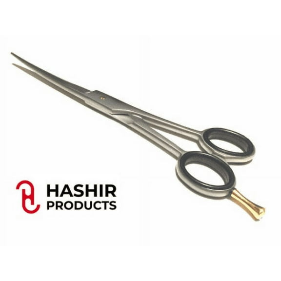 Pet Salon Professional GERMAN Curved Blades Shears 7.5 Hashirs 00786