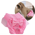 thumbnail image 1 of Pet Sanitary Panties Dog Cat Puppy Pants Short Diaper Underwear - 5Pcs(Pink), S, 1 of 9