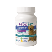 Pet Scholars 1-TDC Dental and Joint Health Softgel Supplement for Dogs and Cats - 120 Soft Gels Twist Off