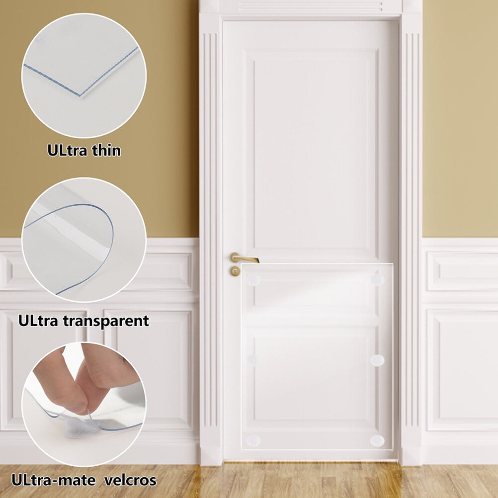 Pet Scratch Shield Pet Door Scratch Shield Heavy Duty Flexible Door