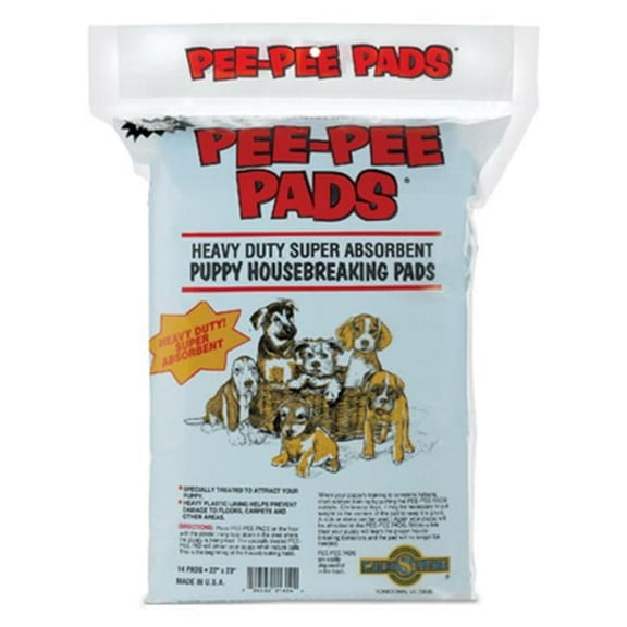 Pet Select 100519796 Pee-Pee Pads, 14 Pack