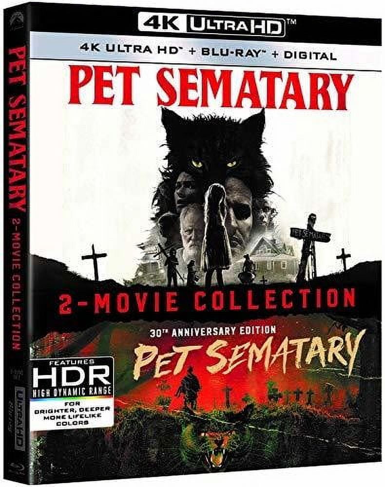 Pet Sematary 2019 1989 UHD Walmart