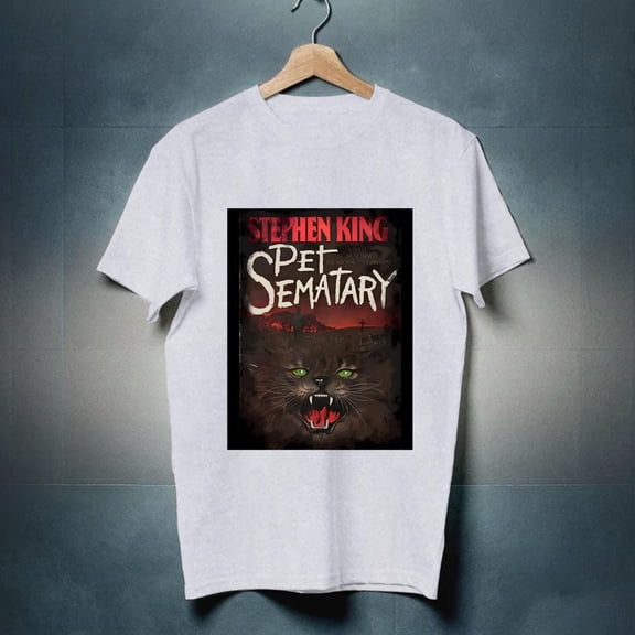 Pet Sematary Classic T-shirt, AuraTee Unisex Up To Sizes 4XL, 100% Cotton