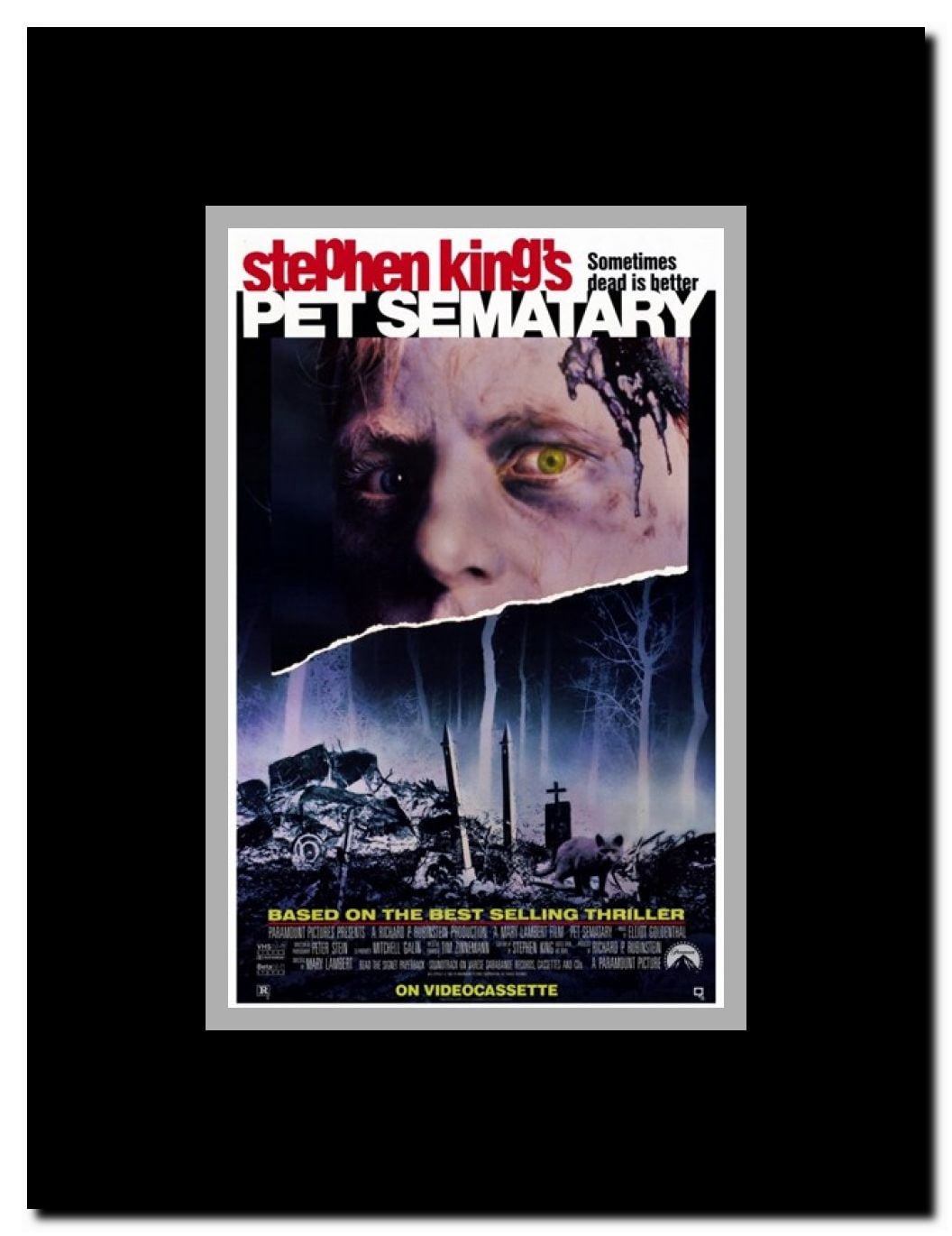 Pet Sematary Framed Movie Poster