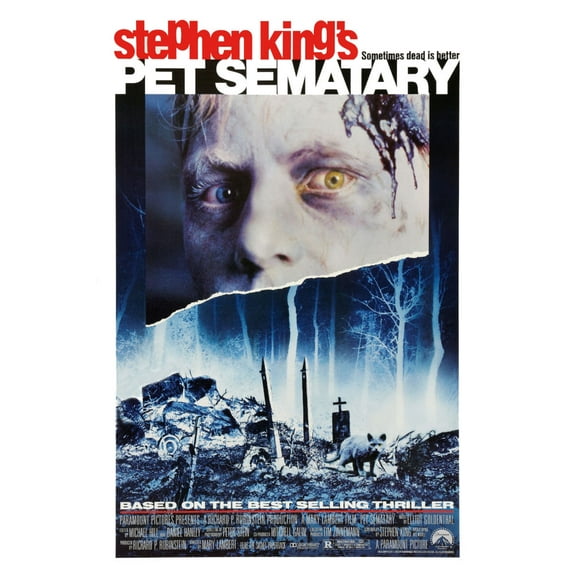 Pet Sematary Movie poster Metal Sign Art Print 8x12 Unframed, Age: Adults Poster Time