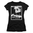 thumbnail image 1 of Pet Sematary Poster Art Junior Women's T-Shirt Sheer Black, 1 of 1