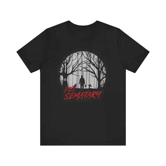 Pet Sematary T-Shirt Sometimes Dead is Better Cemetery Horror Film | eBay