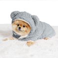 thumbnail image 1 of Pet Shawl Robe Wrap Cozy Warm Sleeping Wearable Blanket for Dogs Comfortable Soft Indoor Outdoor Use, 1 of 3