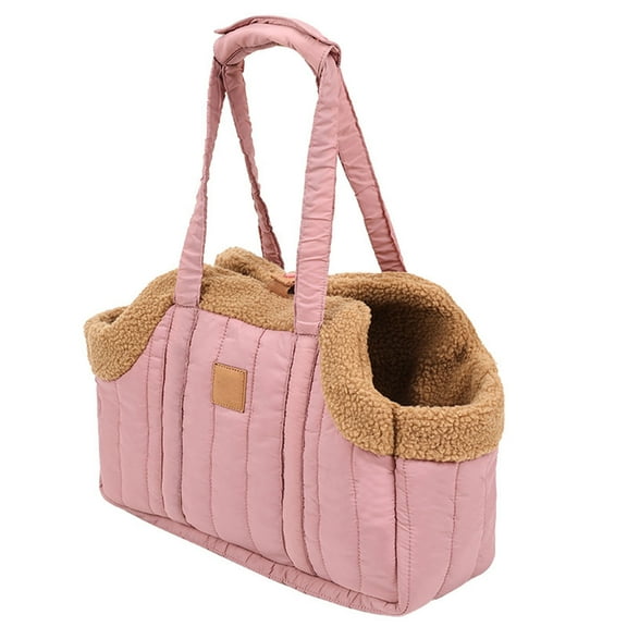 Pet Shoulder Bag Easy Carry Handbag Furry Bag for and Small Canines, Suitable for Shopping Travel