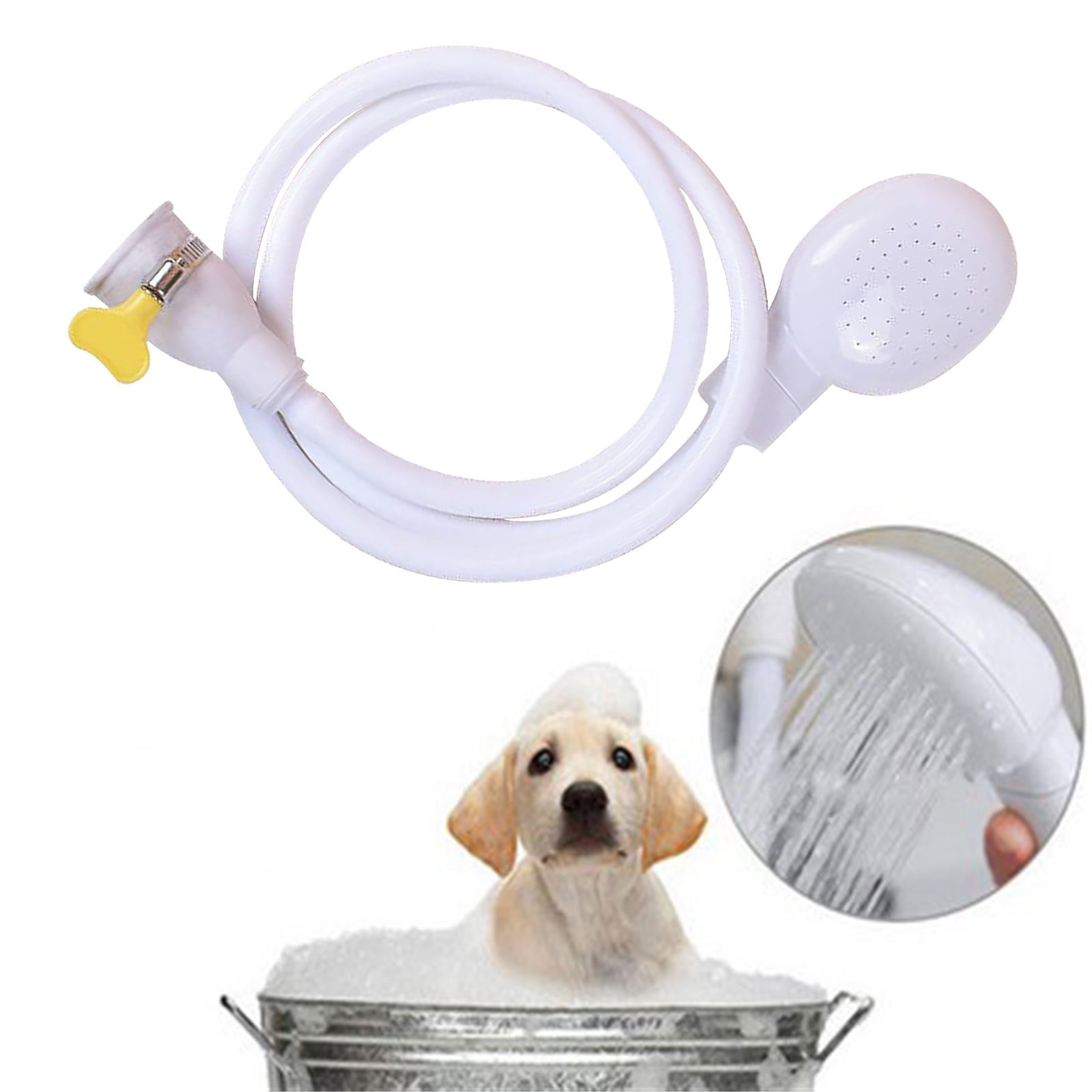 Pet Shower Attachment, Sinks Hose Attachment for Faucets, Faucets Hose
