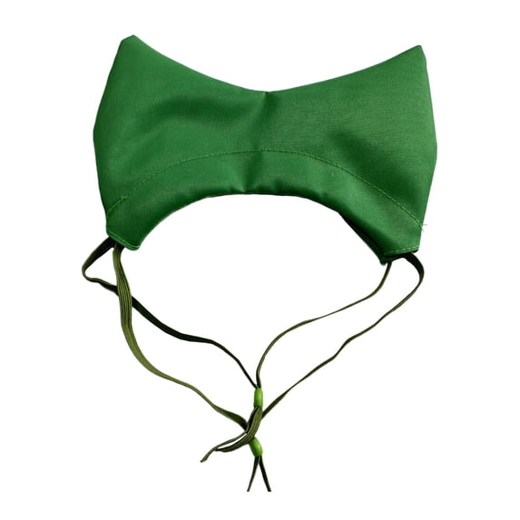 Pet Shower Cap Adjustable Waterproof Cat Dog Bath Cap Ear Protection Cover Oxford Fabric Drawstring Pet Bath Hat for Small Cats Dogs Grooming Accessories Green 1PCS