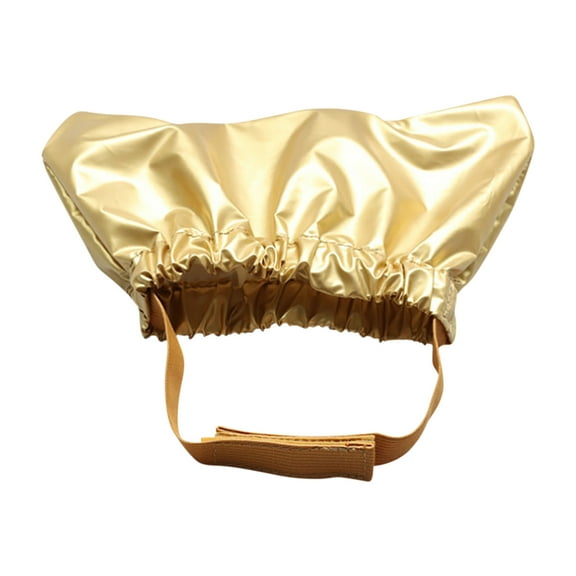 Pet Shower Cap for Ears - Adjustable Strap Bath Hat for Dogs/Cats (Size S)