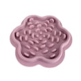thumbnail image 1 of Pet Silicone Slow Feeder Bowl, Petal Feeding Bowl with Ridge Slow Eating Training Tool for Dog Cat Daily Eating Anti Fast Eating Dark Pink, 1 of 4