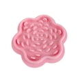 thumbnail image 1 of Pet Silicone Slow Feeder Bowl, Petal Feeding Bowl with Ridge Slow Eating Training Tool for Dog Cat Daily Eating Anti Fast Eating Pink, 1 of 4
