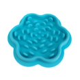 thumbnail image 1 of Pet Silicone Slow Feeder Bowl, Petal Feeding Bowl with Ridge Slow Eating Training Tool for Dog Cat Daily Eating Anti Fast Eating Sky Blue, 1 of 4