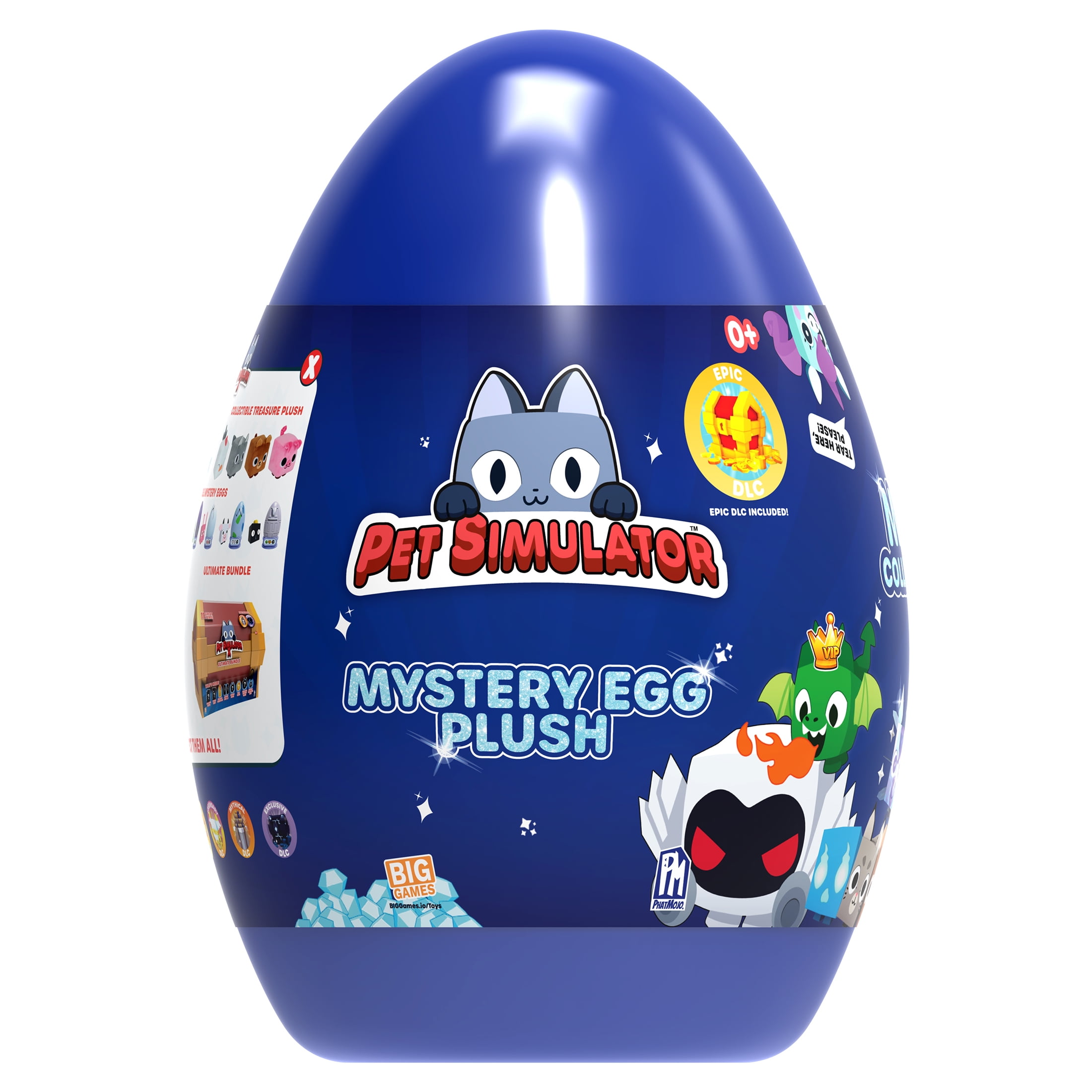 Pet Simulator - 6 inch Mystery Egg Plush Walmart Exclusive (Series 1)