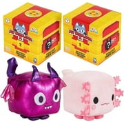 Pet Simulator X - Mystery Pet Treasure Plush 2-Pack (Two 4" Tall Plushies, Series 1) [Includes DLC]