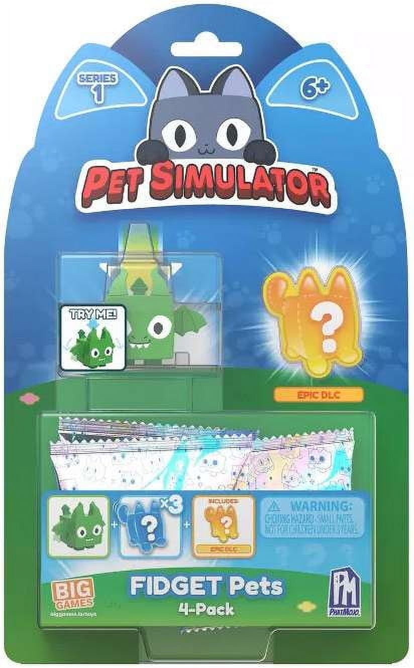 Pet Simulator X Series 1 Fidget Pets Mystery 4-Pack - Walmart.com