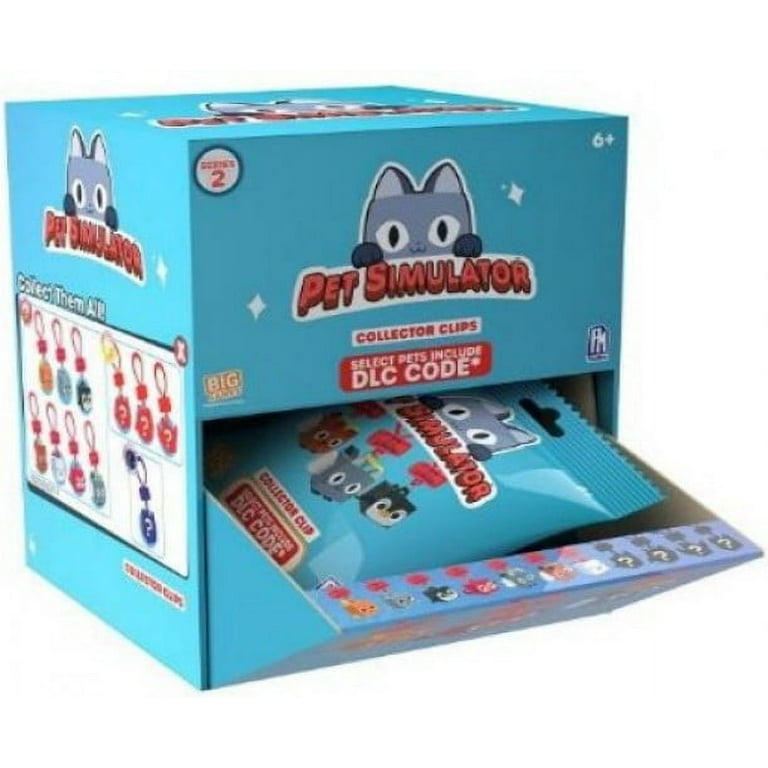 Pet Simulator X Series 2 Collector Clip Mystery Box (24 Packs