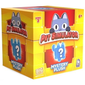 Pet Simulator X Series 3 Mystery Treasure Plush Mystery Pack (1 RANDOM Figure & Epic DLC Code!)