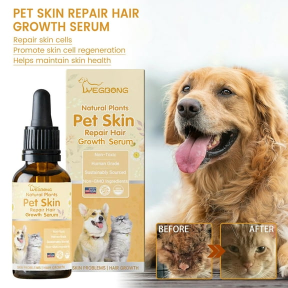 Pet Skin Repair, Solve Skin Problems, Promote Hair Health Growth 30ml, Usupdd 2025 Pet Skin Repair, Solve Skin