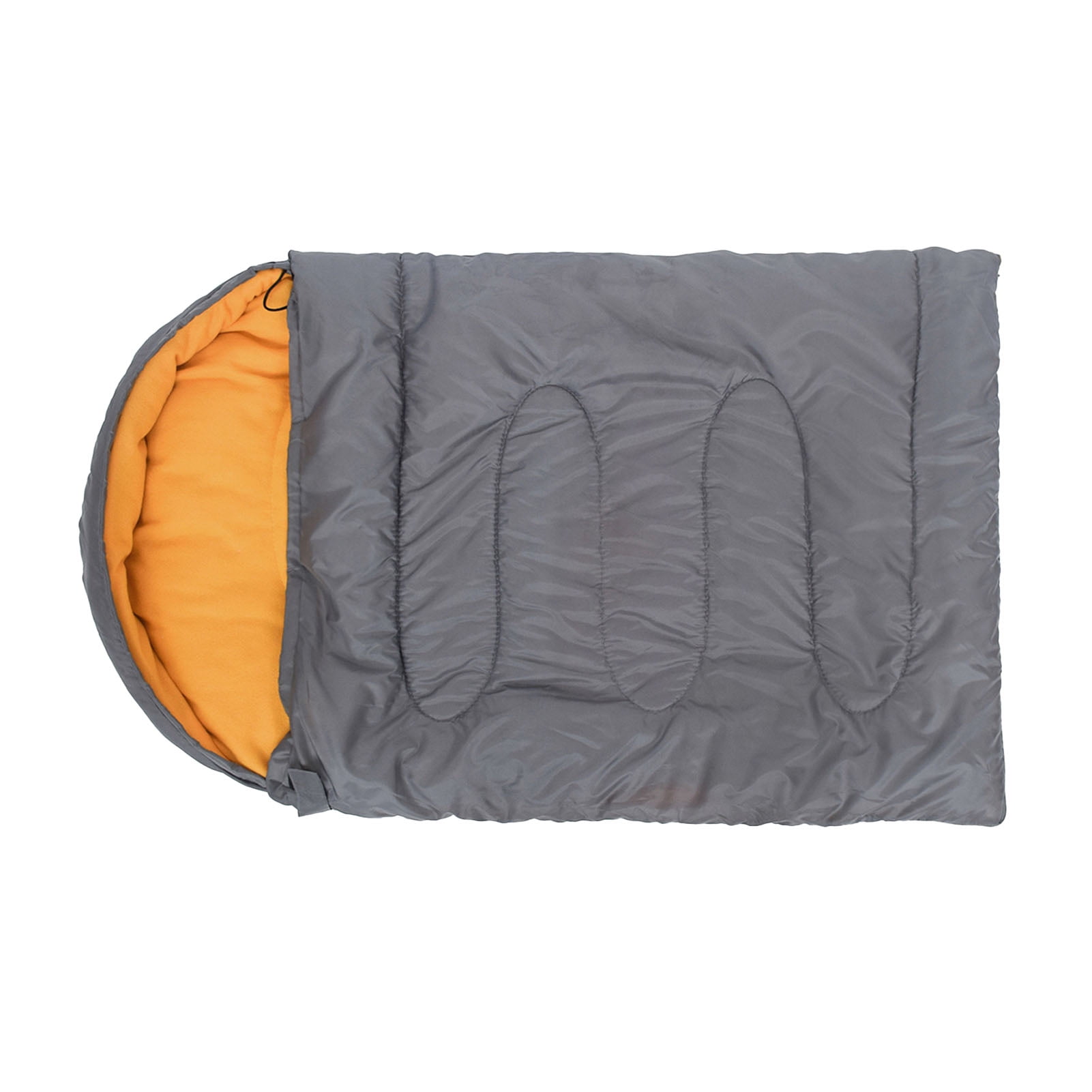 Warm, Foldable & Aligning, Perfect for Indoor/Outdoor Adventures, Orange Lining, Size L (110x70cm/43.3x27.6in) Waterproof Dog Sleep Bag