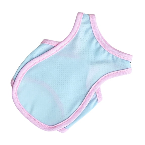 Pet Sleeveless Vest for Small Dog and Cat, Lightweight Breathable Pet Apparel with Stretch Neck, Thin Dog Shirt for Spring Summer Indoor Lounging and Walks, Pet Vest Top Supply