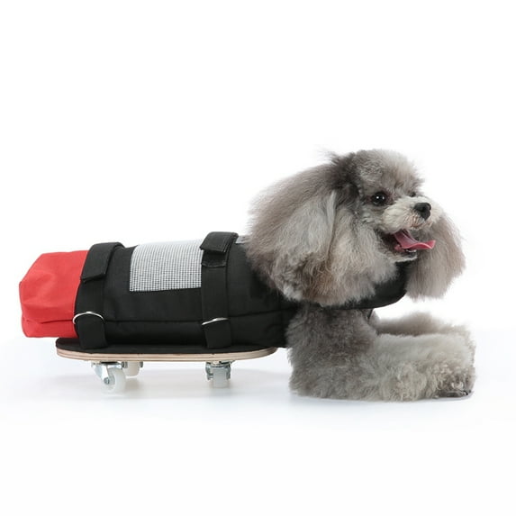 Pet Sliding Wheelchair Disabled Old Dog Cat Care Walking Assist Vehicle Scooter