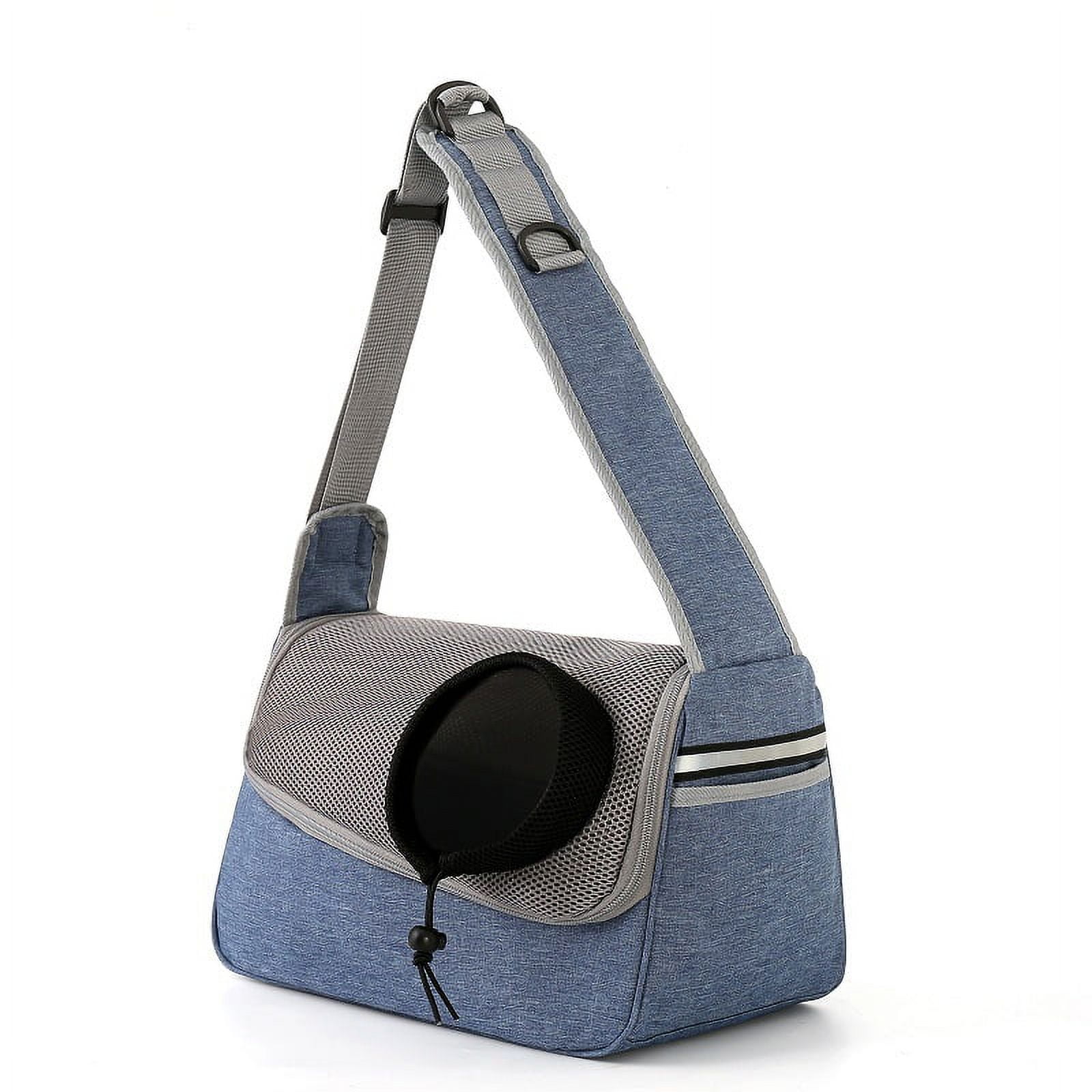 Pet Sling Carrier, Travel Bag, Fit Less than 11 lb Small Dogs and Cats, Comfortable, Adjustable, Waterproof and breathable, Perfect for Travelling, Daily Walk, Outdoor Activity and Weekend Adventure