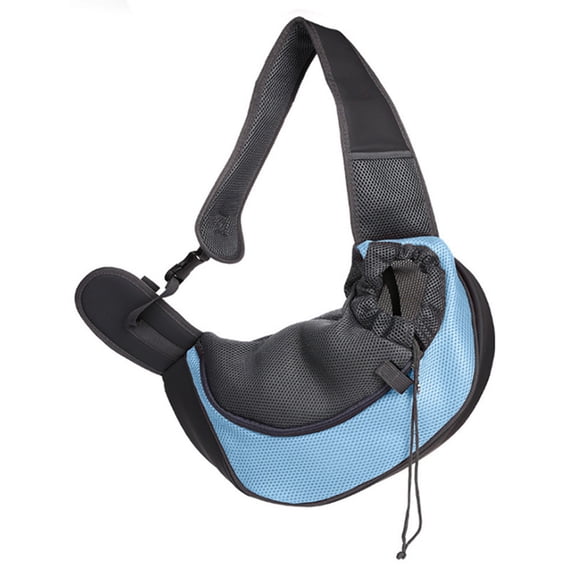 Pet Sling Tote, Breathable Mesh Messenger Messenger Bag, Comfortable Portable Dog Travel Sling Shoulder Bag, with Front Pocket, Suitable for Small and Medium Dogs and Cats Up to 13 Pounds