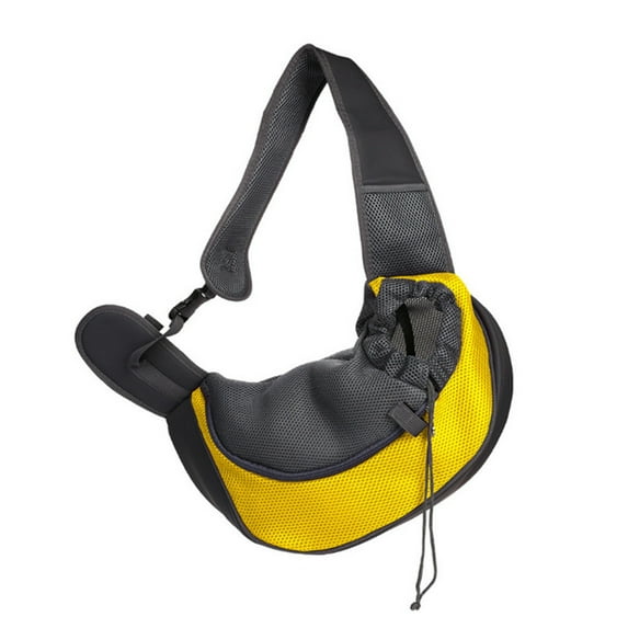 Pet Sling Tote, Breathable Mesh Messenger Messenger Bag, Comfortable Portable Dog Travel Sling Shoulder Bag, with Front Pocket, Suitable for Small and Medium Dogs and Cats Up to 13 Pounds