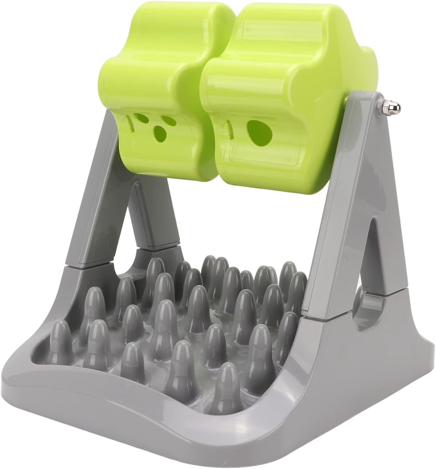 Pet Slow Feeder, Interactive ABS Dog Food Dispenser for Rolling and Falling Snacks, Slow Eating Dog Bowl Interactive Dog Cat Food Puzzle Toy for Small Medium Dogs