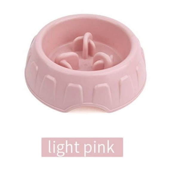 Pet Slow Feeding Bowl Dog Anti-Choke Non-Slip Anti-Tumble Slow Food Basin Small and Medium Size Pet Supplies