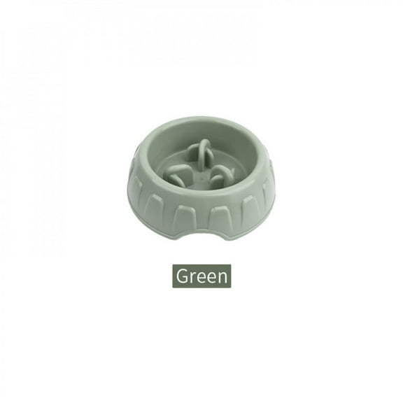 Pet Slow Feeding Bowl Dog Anti-Choke Non-Slip Anti-Tumble Slow Food Basin Small and Medium Size Pet Supplies