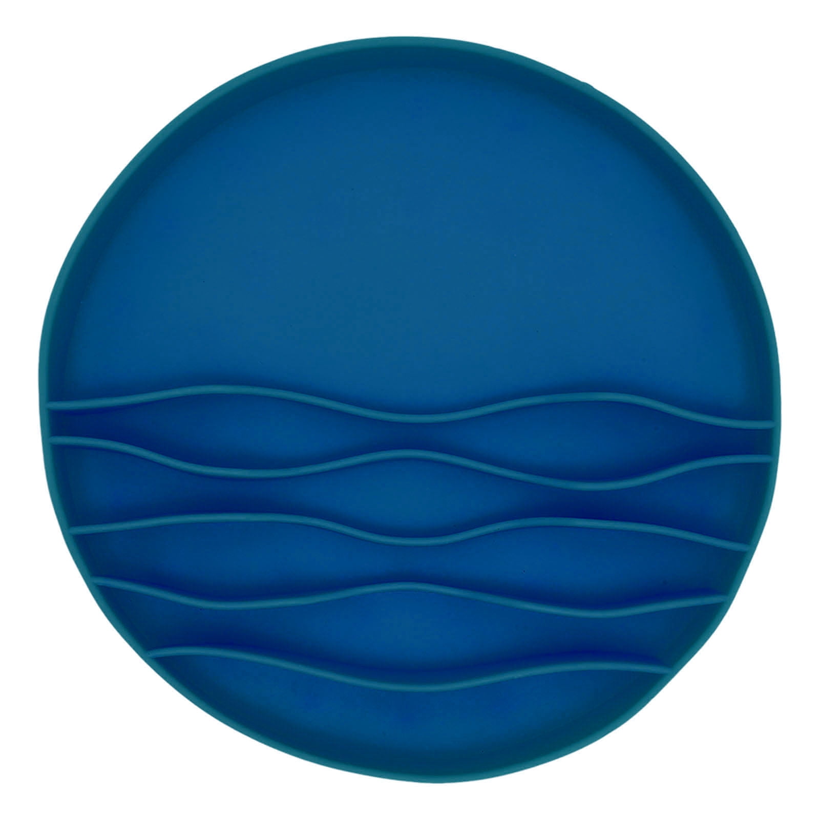 Pet Silicone Slow Feeder Bowl - Teal (Small / Large)