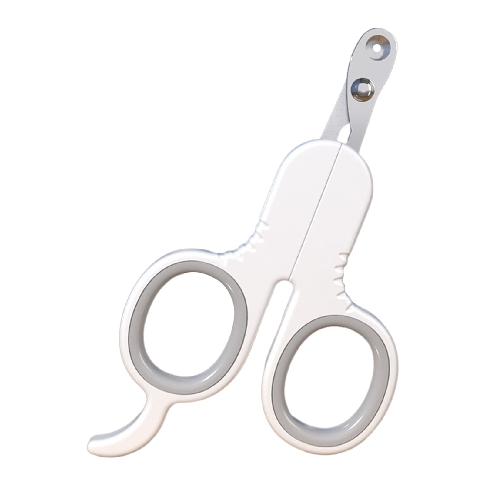 Pet Small Blind Scissors Round Hole Positioning Cat Nail Scissors Bleeding Cat Small Dog Nail