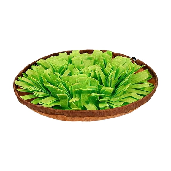 Pet Snuffle Mat & Slow Feeder Bowl 2-In-1 For Dogs & Cats, Interactive Puzzle Toy For Food Dispensing, Mental Stimulation & Energy Consumption, Hide & Seek Treat Feeding Mat