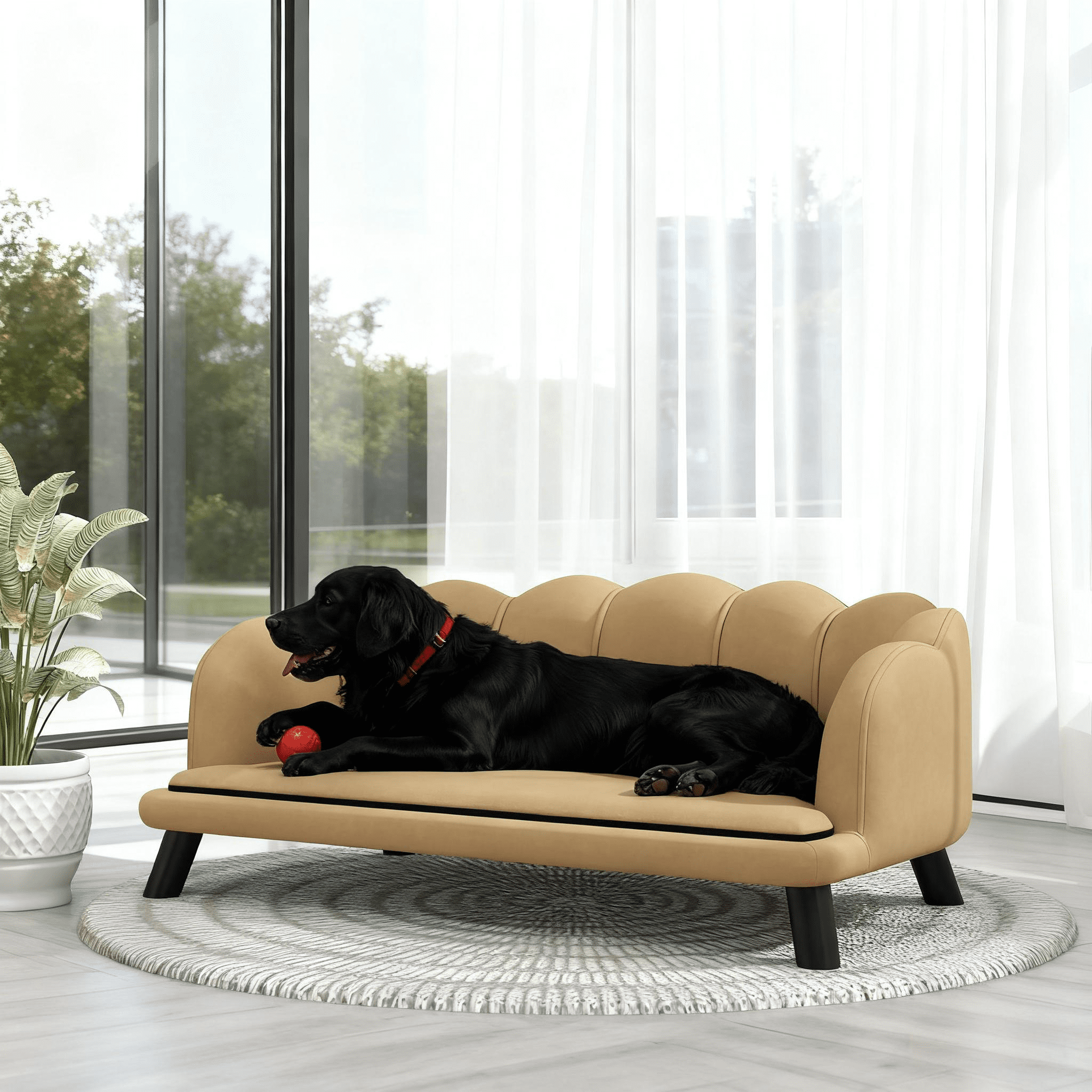 Pet Sofa Bed Couch with Storage
