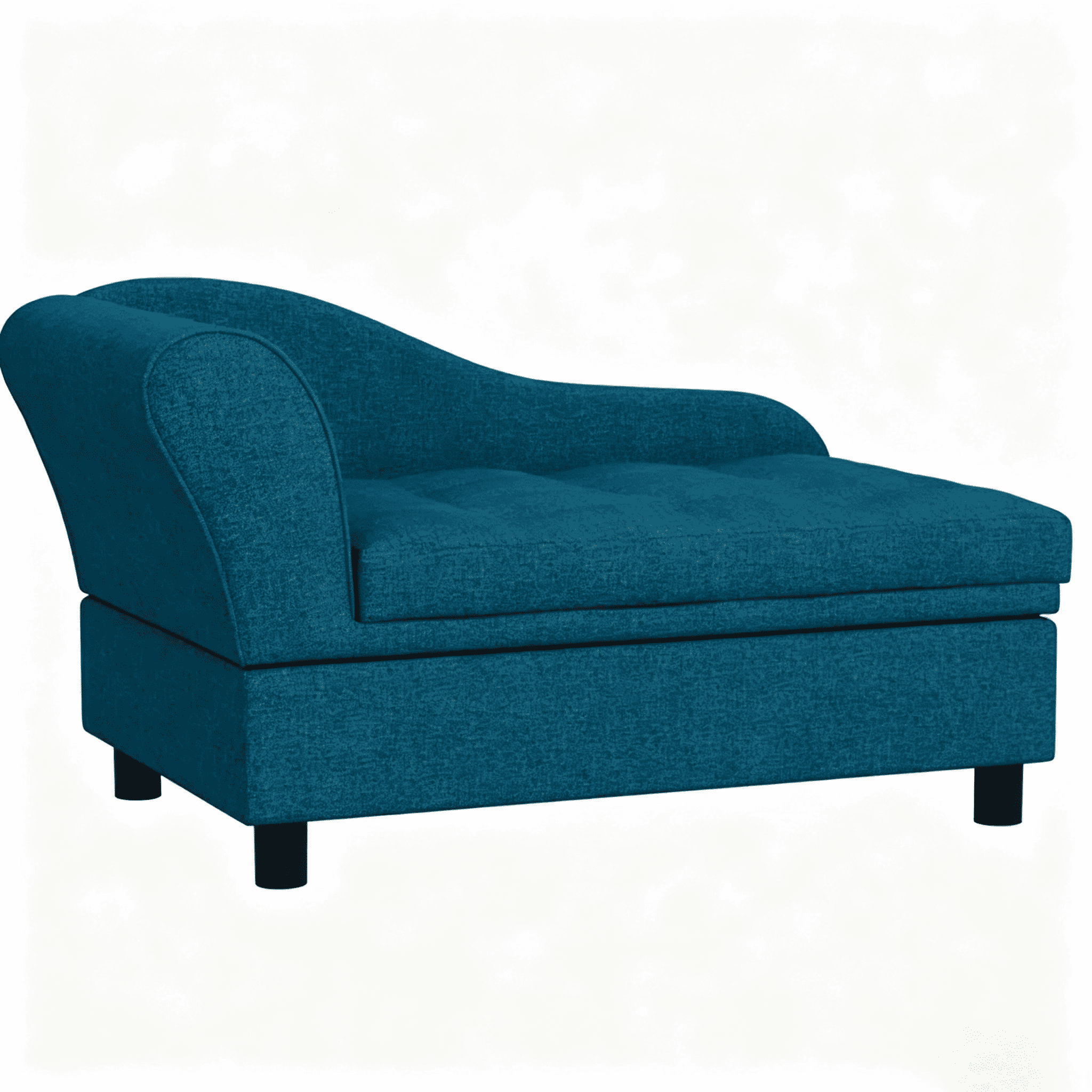 Pet Sofa Dog Sofa for Small Dogs with Storage, Dark Blue
